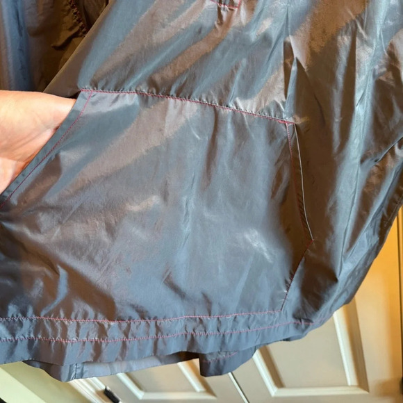 Nick & Sarah Grey With Red Quarter Zip Pullover Sz L - Picture 4 of 9